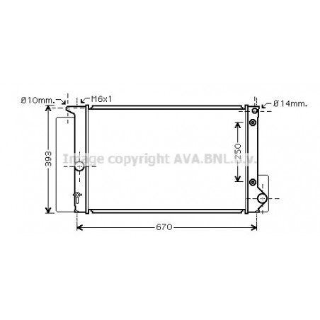 Radiateur AVA QUALITY COOLING