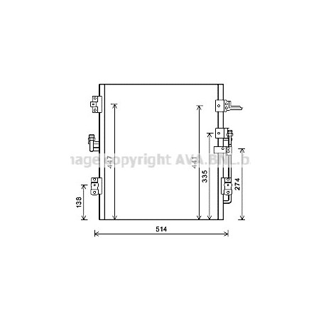 Condenseur de climatisation...