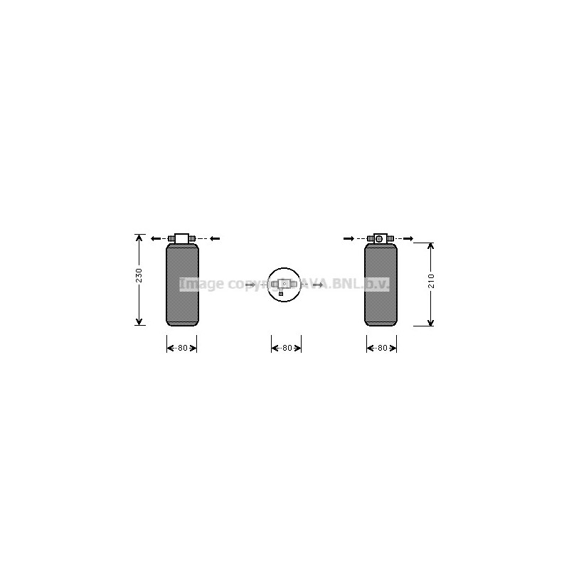 Bouteille déshydratante AVA QUALITY COOLING