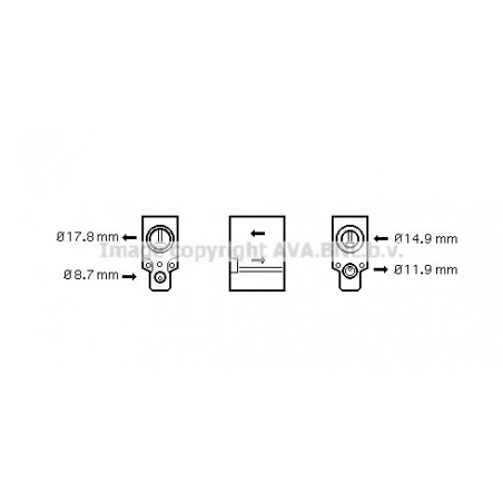 Détendeur de climatisation AVA QUALITY COOLING