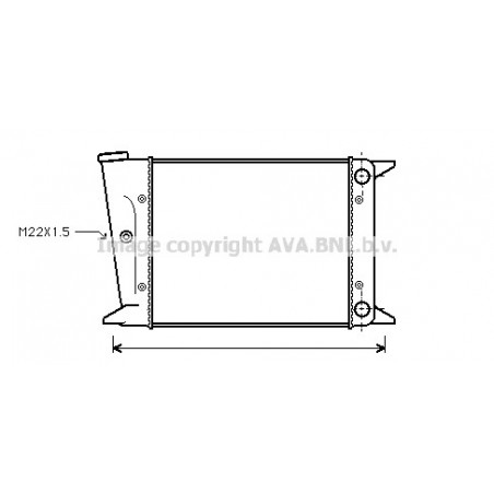 Radiateur AVA QUALITY COOLING