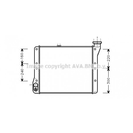 Radiateur AVA QUALITY COOLING