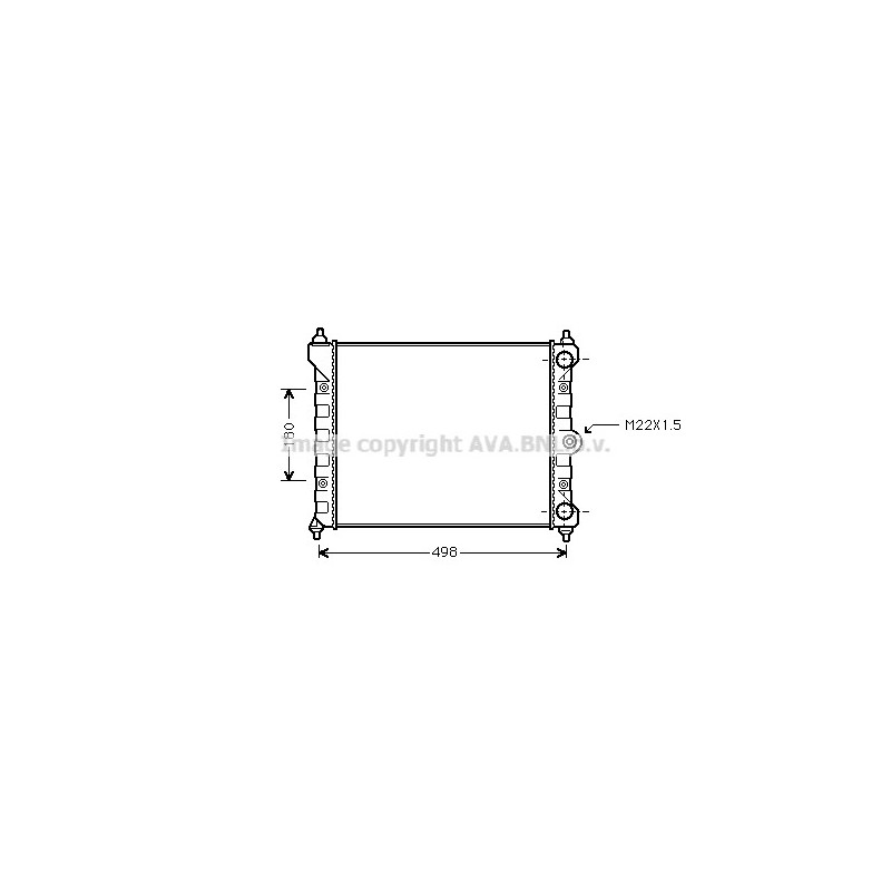 Radiateur AVA QUALITY COOLING