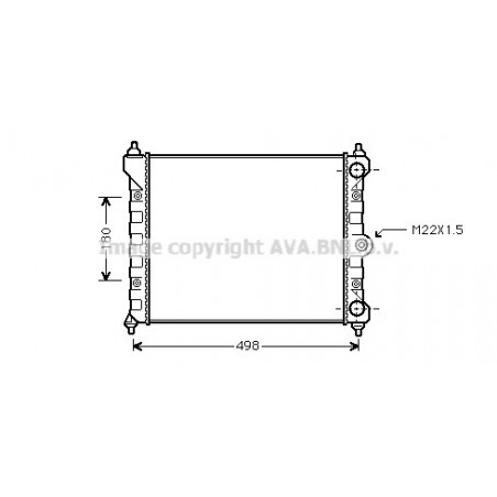 Radiateur AVA QUALITY COOLING