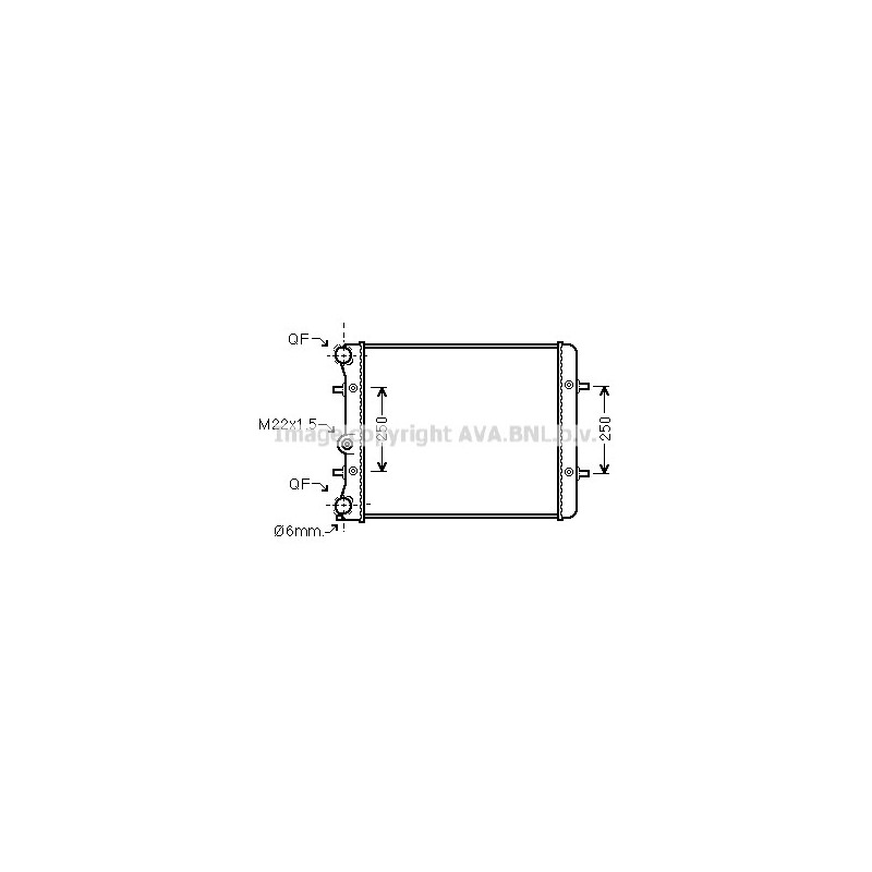 Radiateur AVA QUALITY COOLING