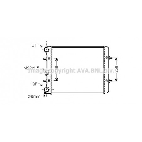 Radiateur AVA QUALITY COOLING