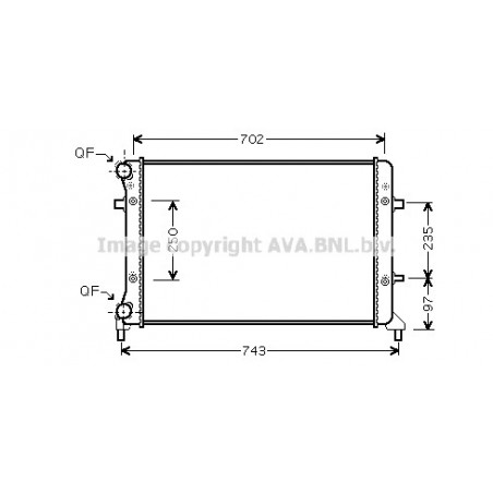 Radiateur AVA QUALITY COOLING