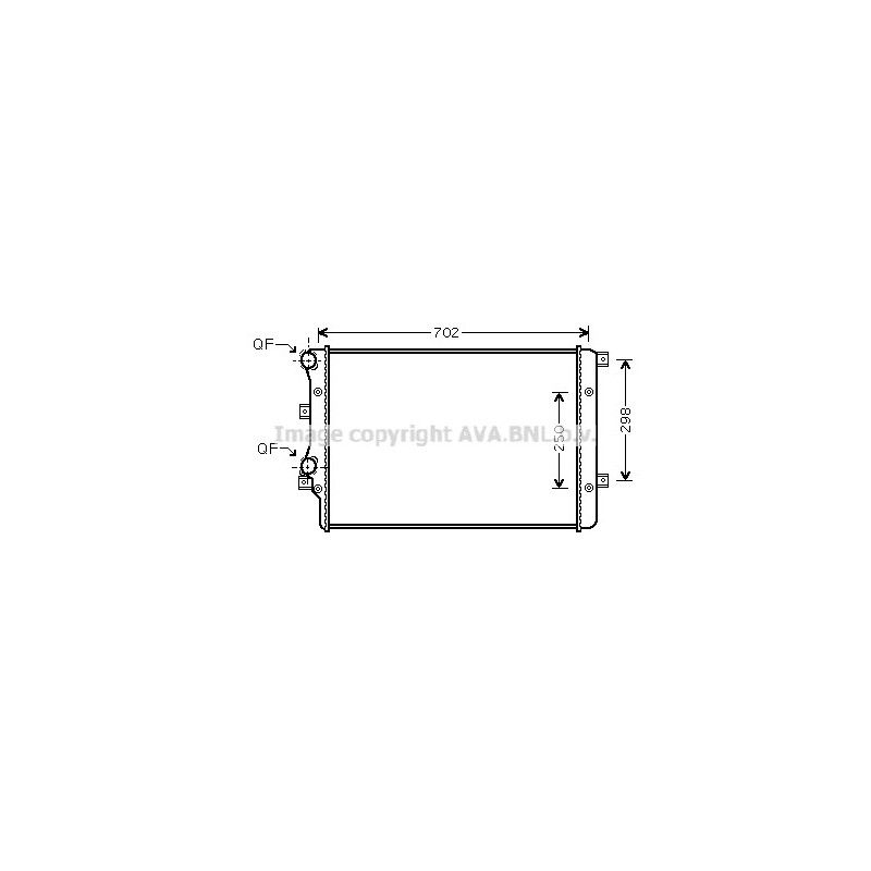 Radiateur AVA QUALITY COOLING