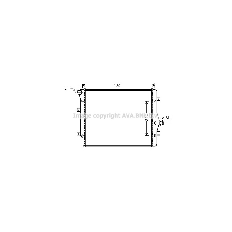 Radiateur AVA QUALITY COOLING