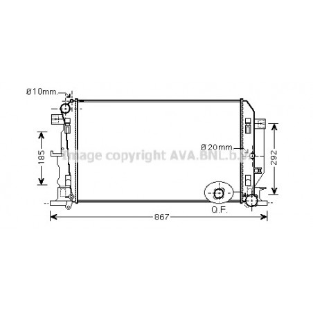 Radiateur AVA QUALITY COOLING