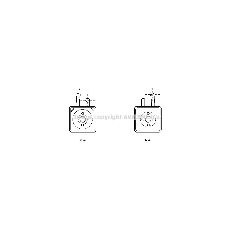 Radiateur d'huile AVA QUALITY COOLING