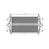 Intercooler (échangeur d'air) AVA QUALITY COOLING