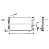 Condenseur de climatisation AVA QUALITY COOLING