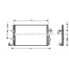 Condenseur de climatisation AVA QUALITY COOLING