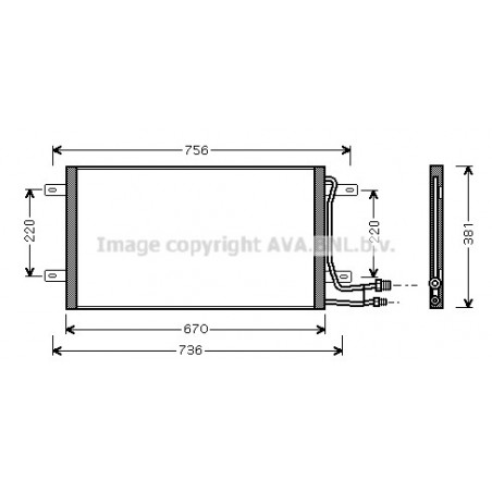 Condenseur de climatisation...