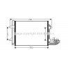 Condenseur de climatisation AVA QUALITY COOLING