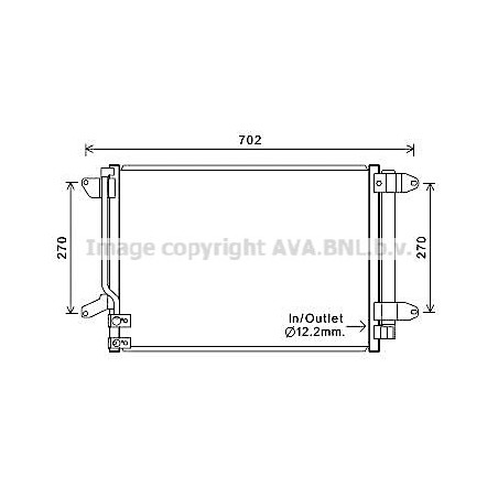 Condenseur de climatisation...