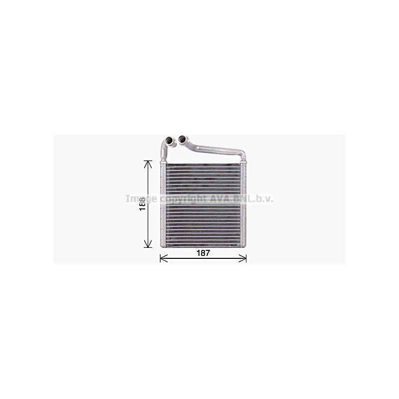 Radiateur de chauffage AVA QUALITY COOLING