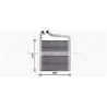 Radiateur de chauffage AVA QUALITY COOLING
