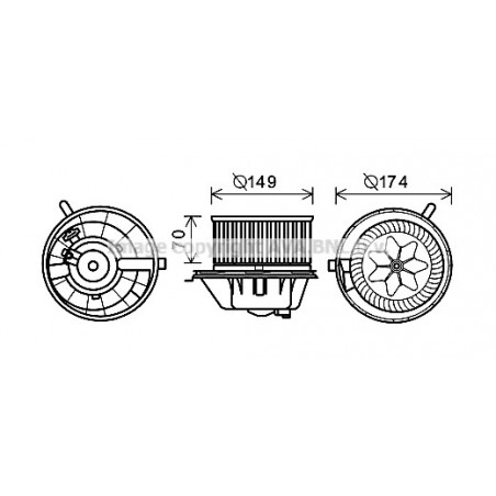 Moteur électrique (pulseur...