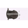 Moteur électrique (pulseur d'air habitacle) AVA QUALITY COOLING