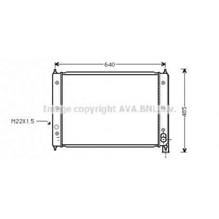 Radiateur AVA QUALITY COOLING