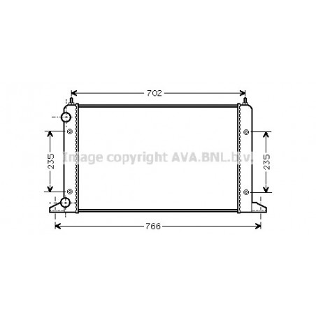Radiateur AVA QUALITY COOLING