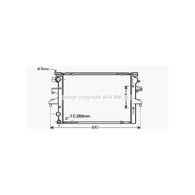 Radiateur AVA QUALITY COOLING