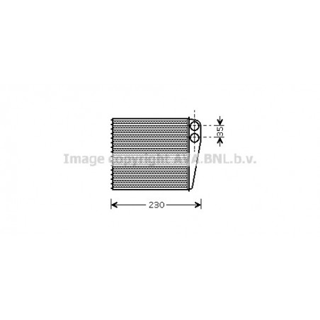 Radiateur de chauffage AVA QUALITY COOLING