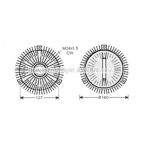 Visco-coupleur AVA QUALITY...