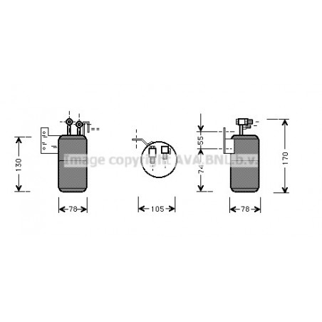 Bouteille déshydratante AVA...