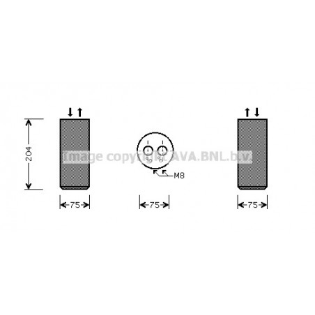 Bouteille déshydratante AVA...