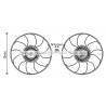 Ventilateur (refroidissement moteur) AVA QUALITY COOLING
