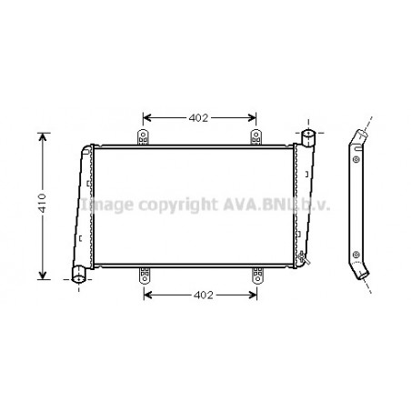 Radiateur AVA QUALITY COOLING