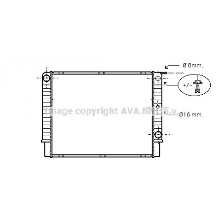 Radiateur AVA QUALITY COOLING