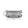 Radiateur d'huile AVA QUALITY COOLING