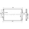 Intercooler (échangeur d'air) AVA QUALITY COOLING