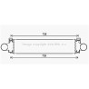 Intercooler (échangeur d'air) AVA QUALITY COOLING