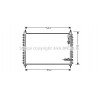 Condenseur de climatisation AVA QUALITY COOLING