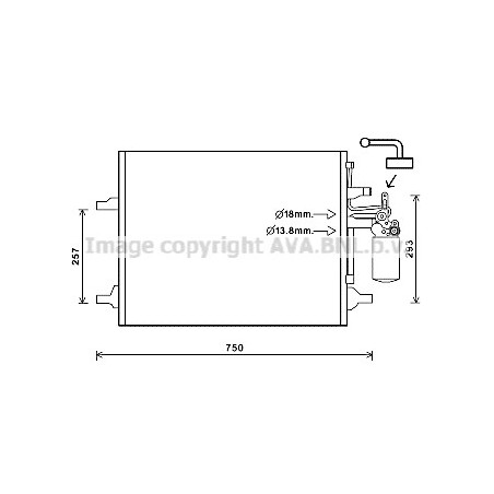 Condenseur de climatisation...