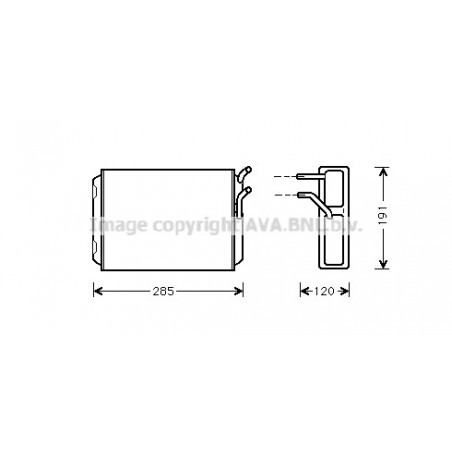 Radiateur de chauffage AVA...