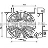 Ventilateur (refroidissement moteur) AVA QUALITY COOLING