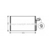 Condenseur de climatisation AVA QUALITY COOLING
