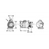 Compresseur de climatisation AVA QUALITY COOLING