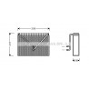 Evaporateur de climatisation AVA QUALITY COOLING