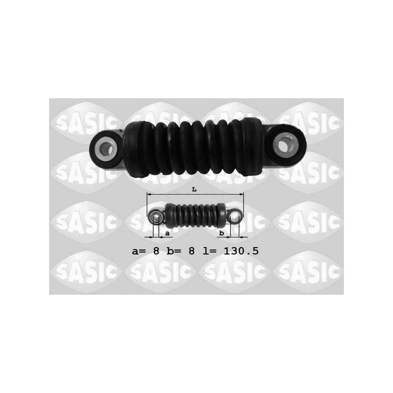 Tendeur de courroie (courroie d'accessoire) SASIC