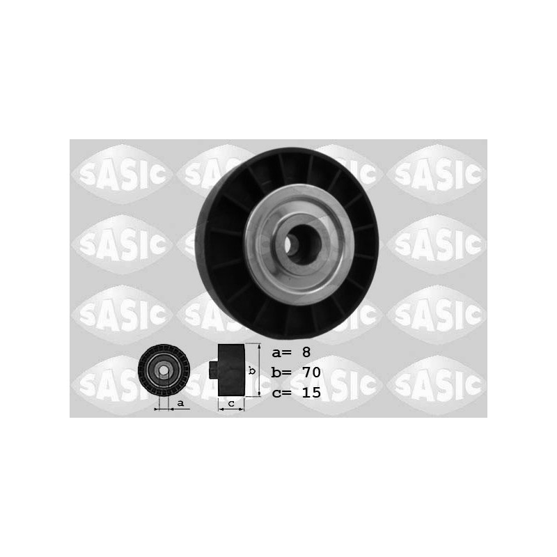 Galet enrouleur (courroie d'accessoire) SASIC
