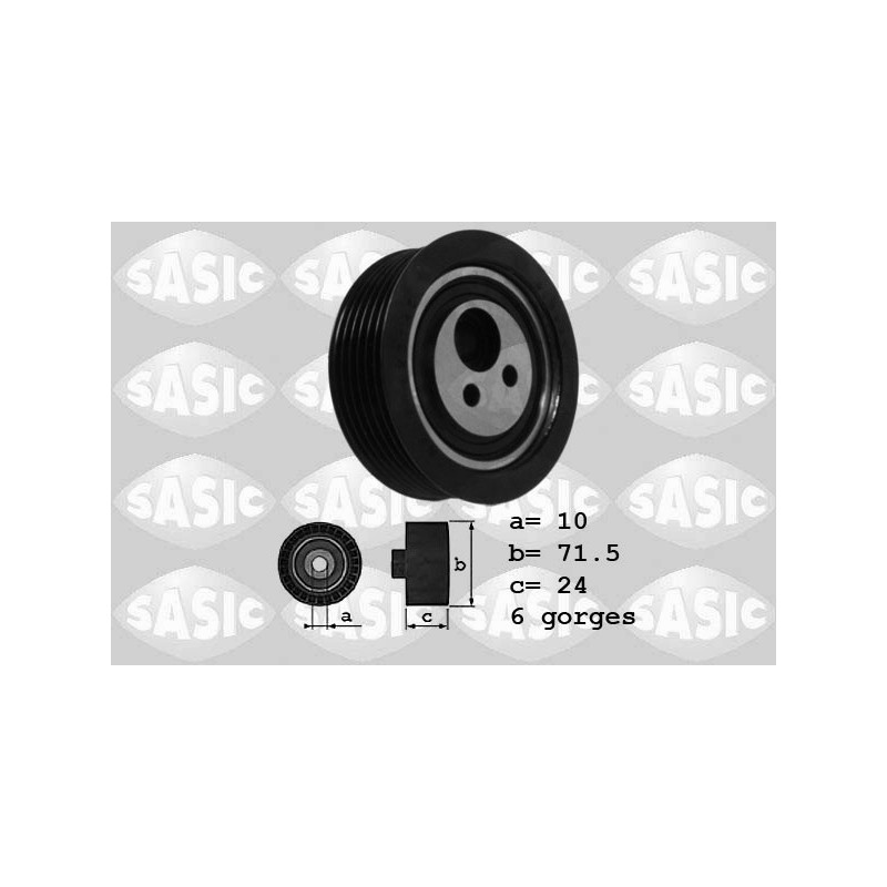 Tendeur de courroie (courroie d'accessoire) SASIC