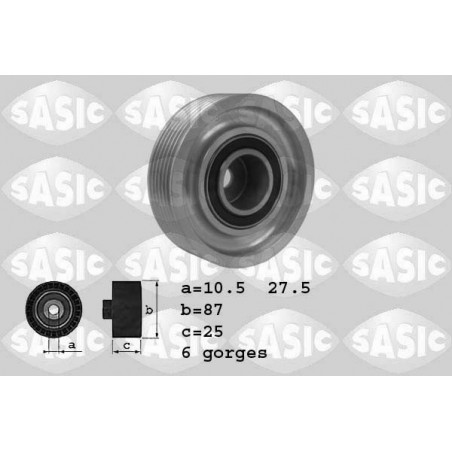 Galet enrouleur (courroie...