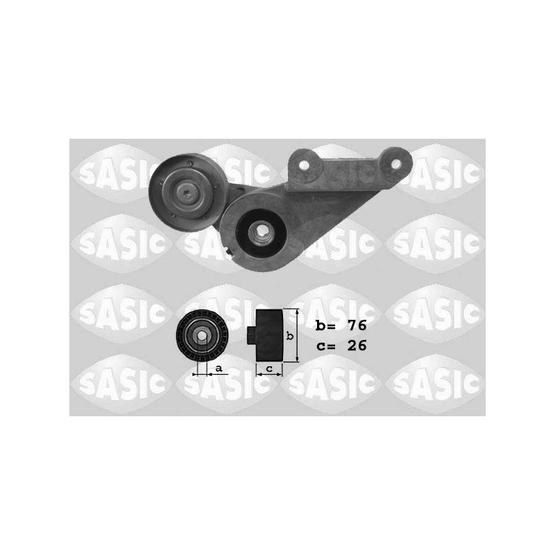 Tendeur de courroie (courroie d'accessoire) SASIC